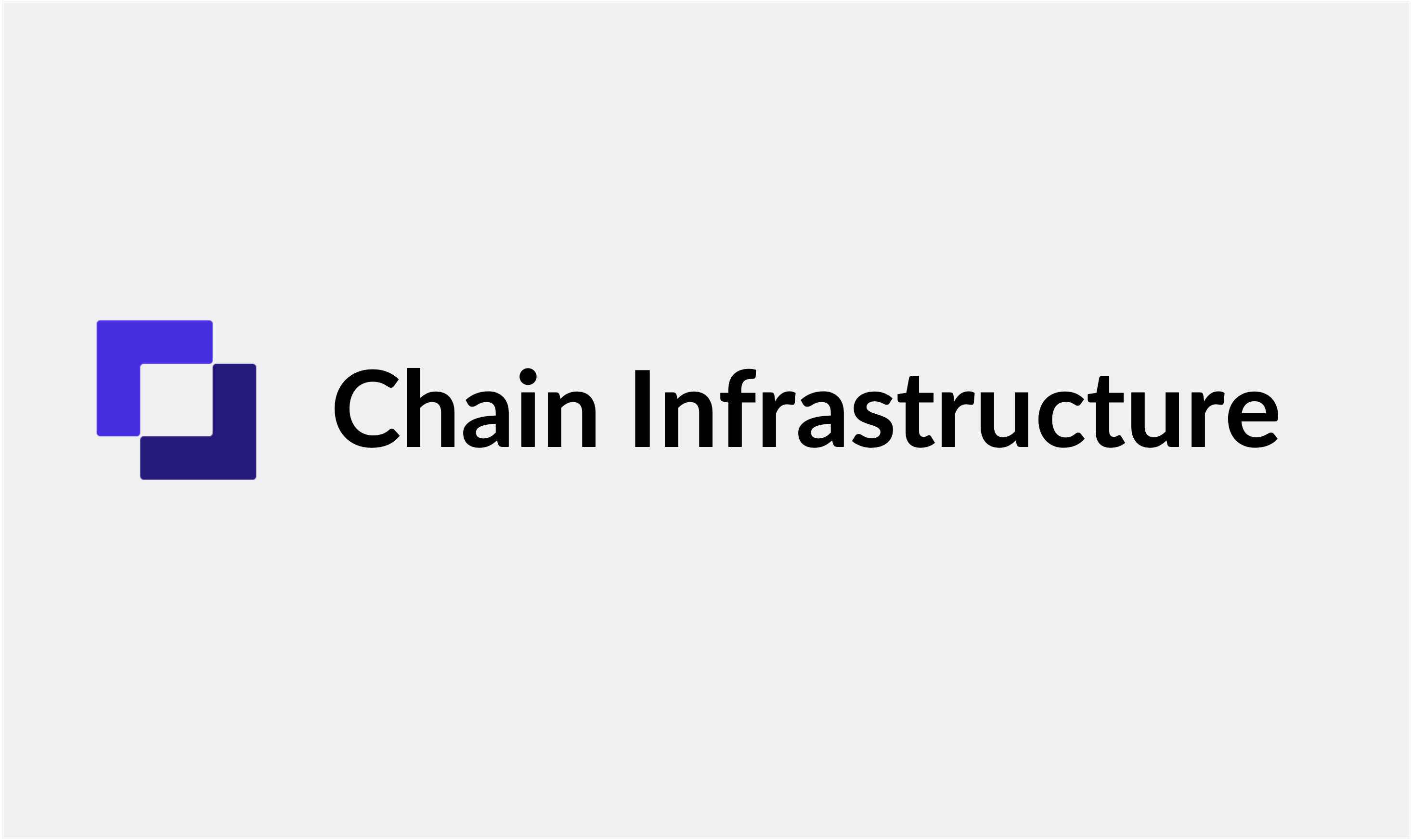 Enterprise-grade chain infrastructure