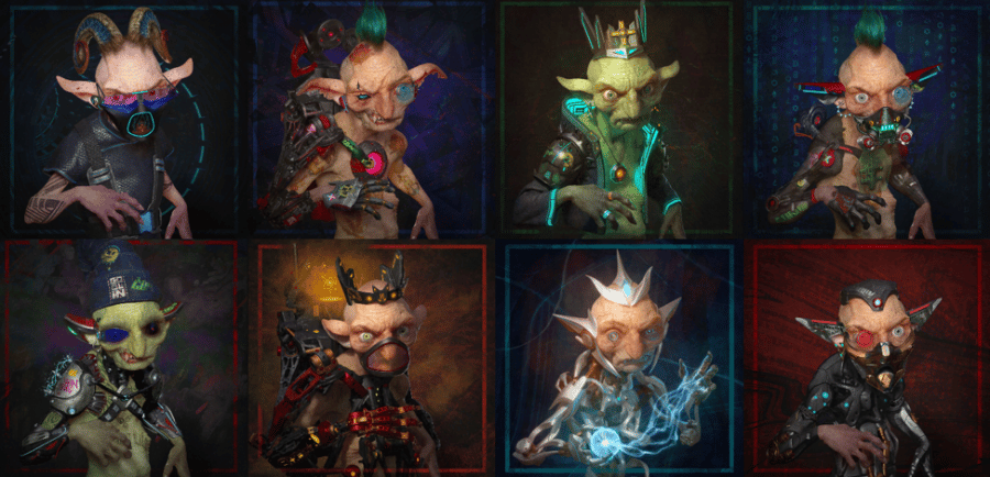 metagoblins are an example of a dynamic nft