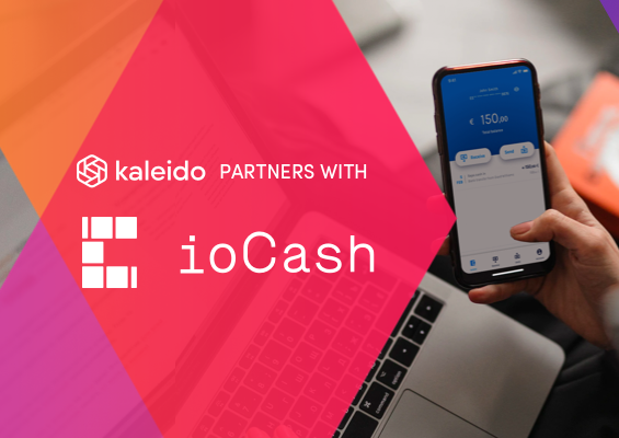 ioCash now available on Kaleido
