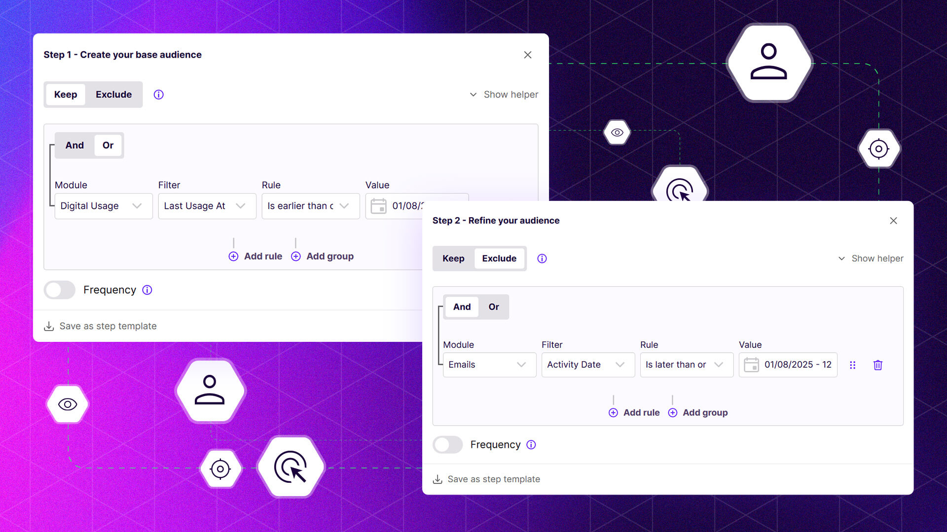 Target fans with re-engagement offers and campaigns