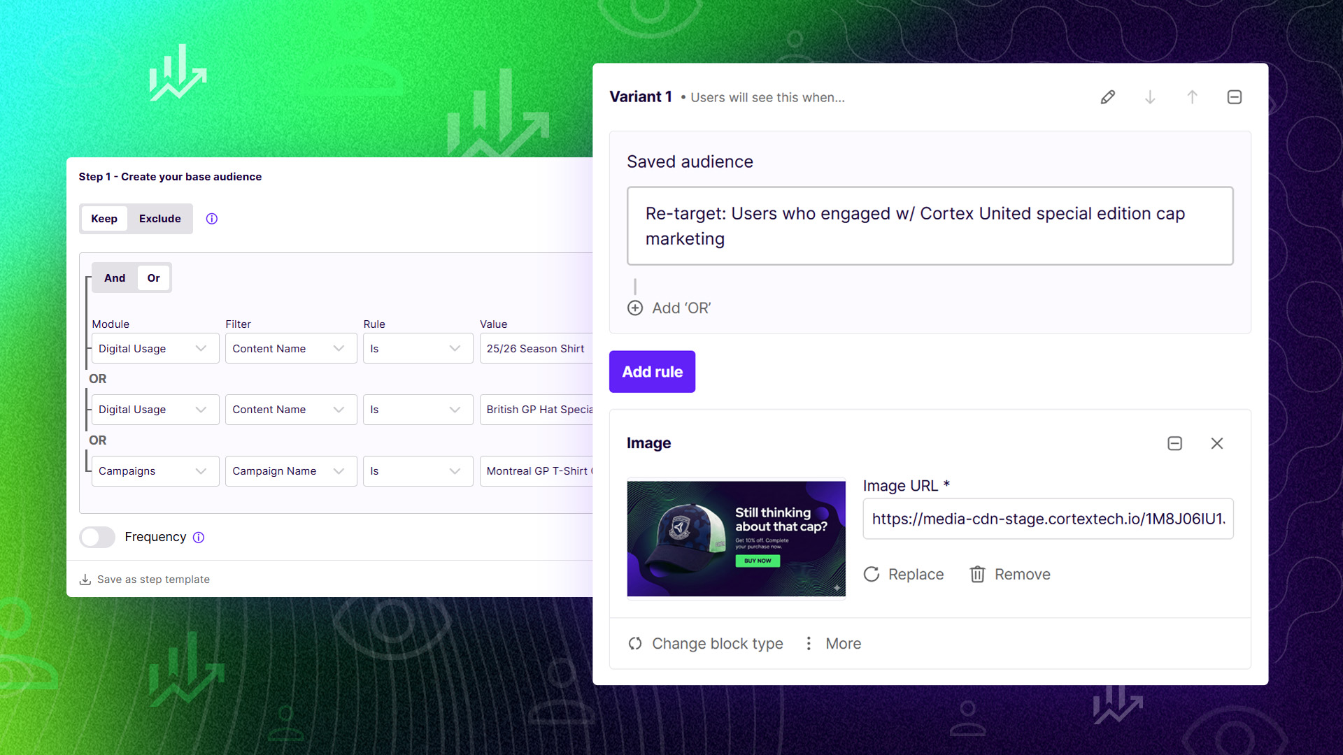 Send personalised eCommerce emails to fans based on articles they’ve engaged with