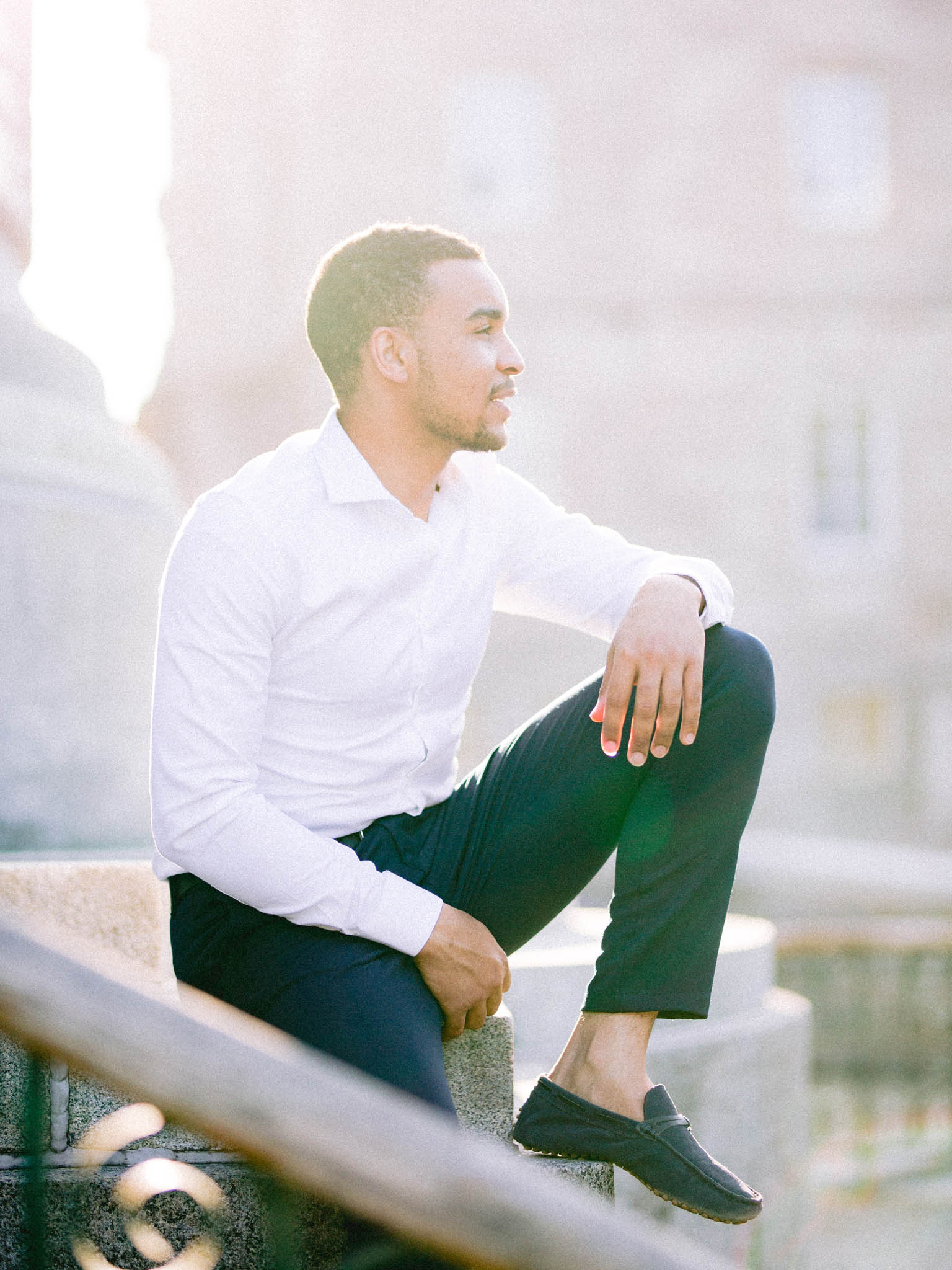 Romantic engagement session in Old Quebec City - image 6