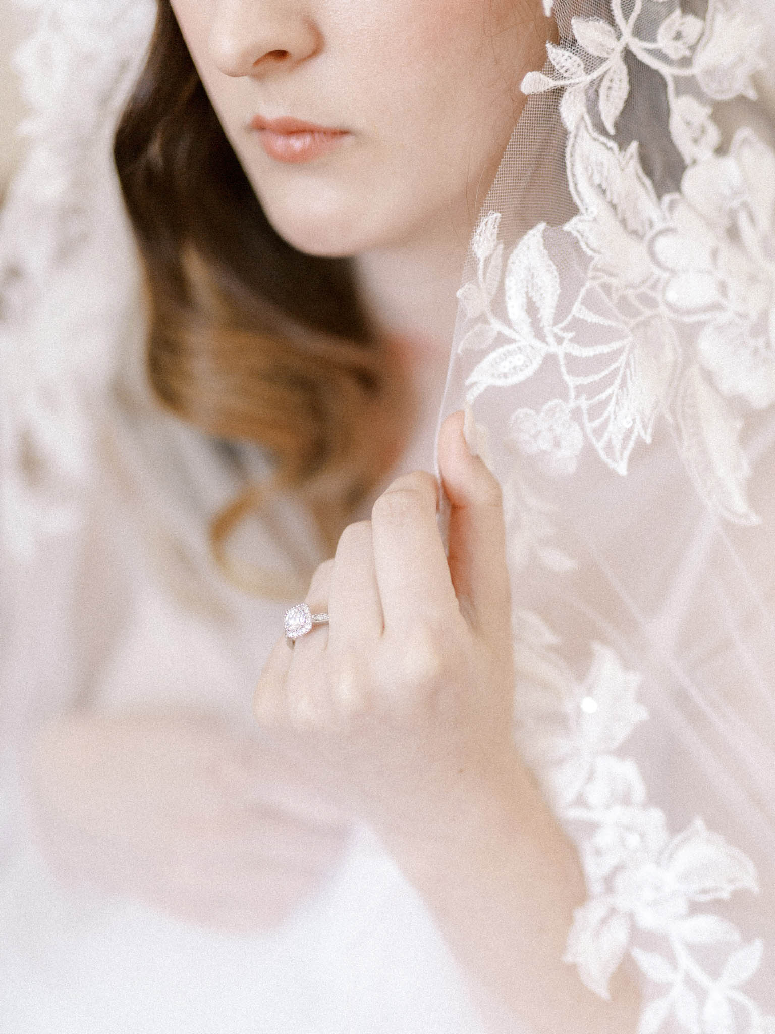Modern Scandinavian bridal editorial at Le Monastère des Augustines, Quebec City - image 3