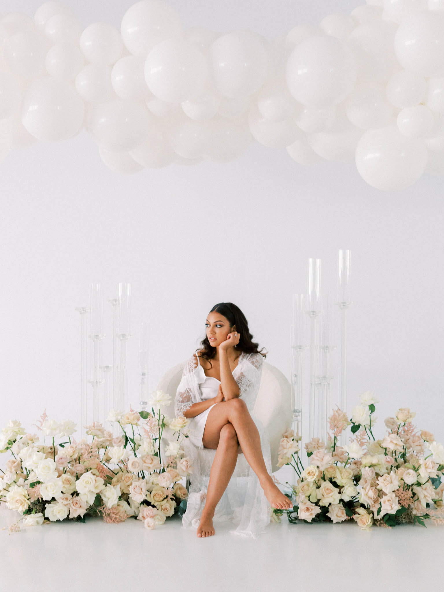 Blush and grey wedding editorial in Montreal - image 18