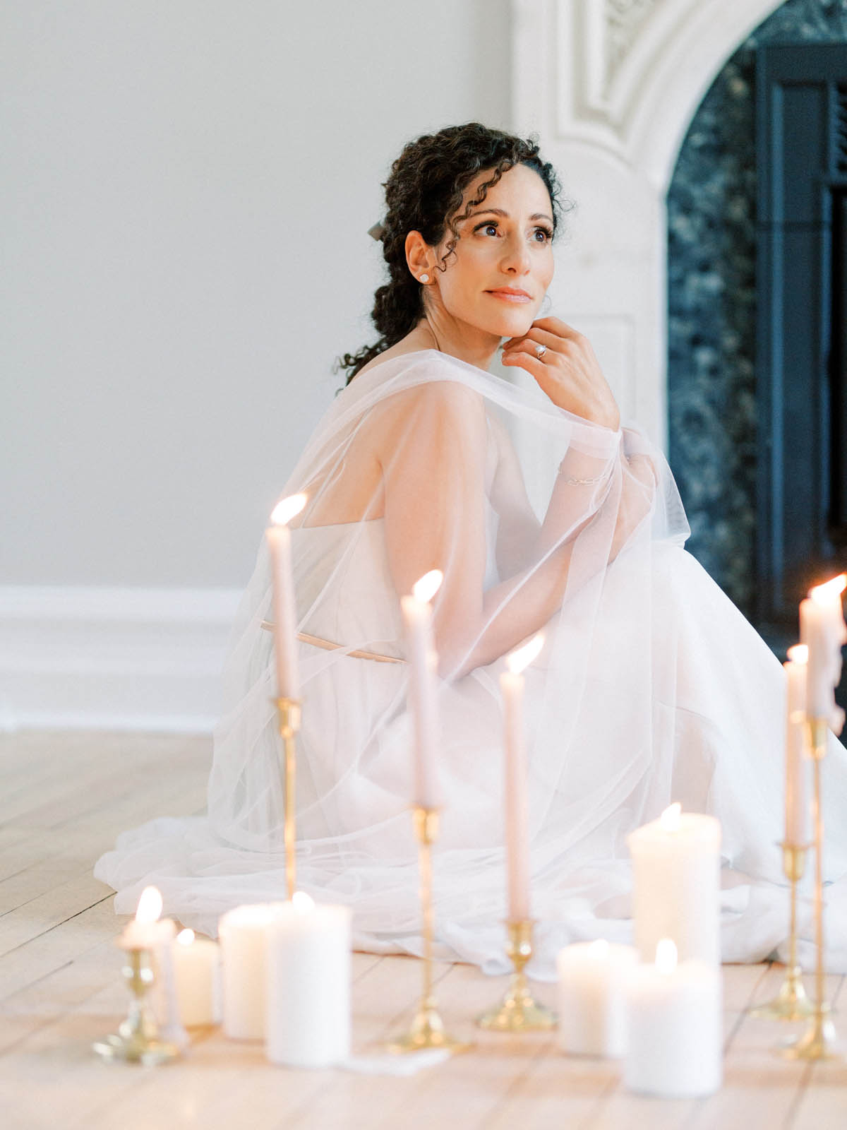 Mediterranean Wedding Editorial at Le Café de l'Horloge, Rigaud