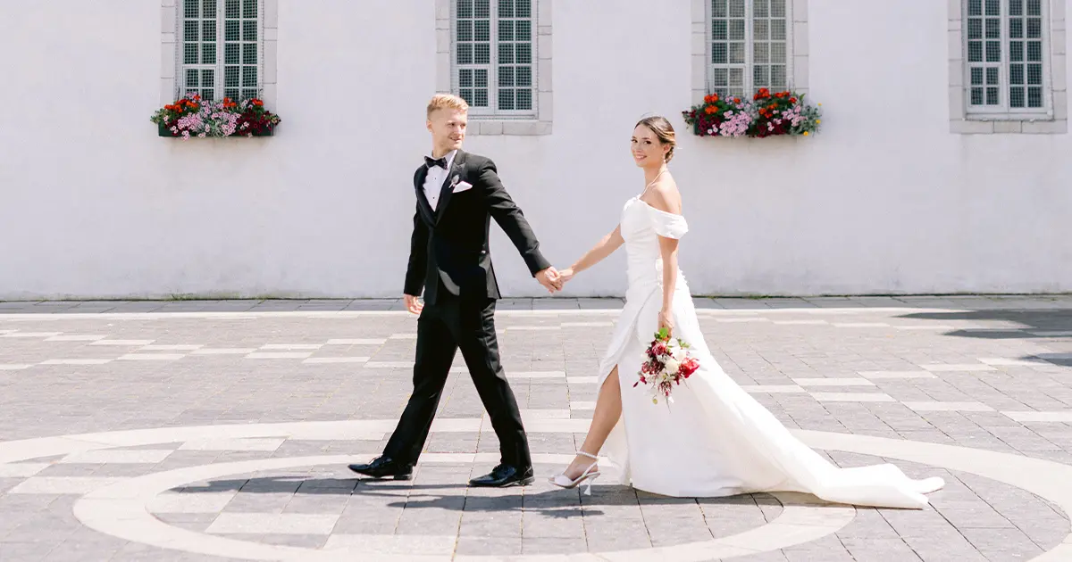 Un elopement de rêve au Château Frontenac, à Québec