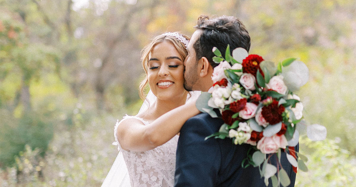 Mariage La Toundra avec de belles couleurs d'automne