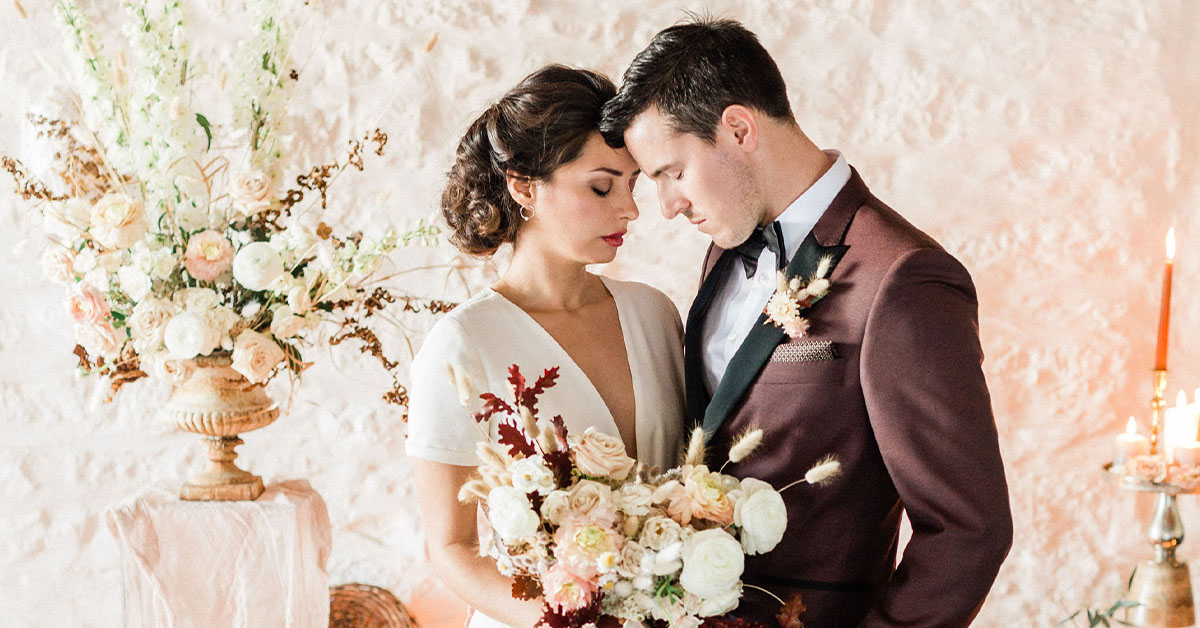 Mariage d'inspiration ferme française à l'Auberge Saint-Antoine, Québec