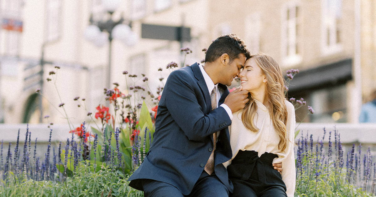 La demande en mariage d'un couple californien à Québec