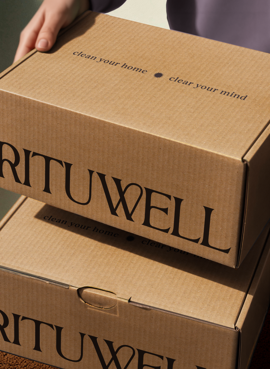 Business cards for KNTR, showing the back and front on a textured background.