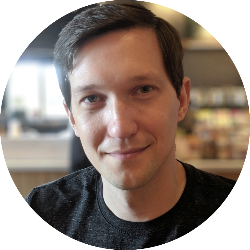 A picture of Josh Suhr in a collared shirt.