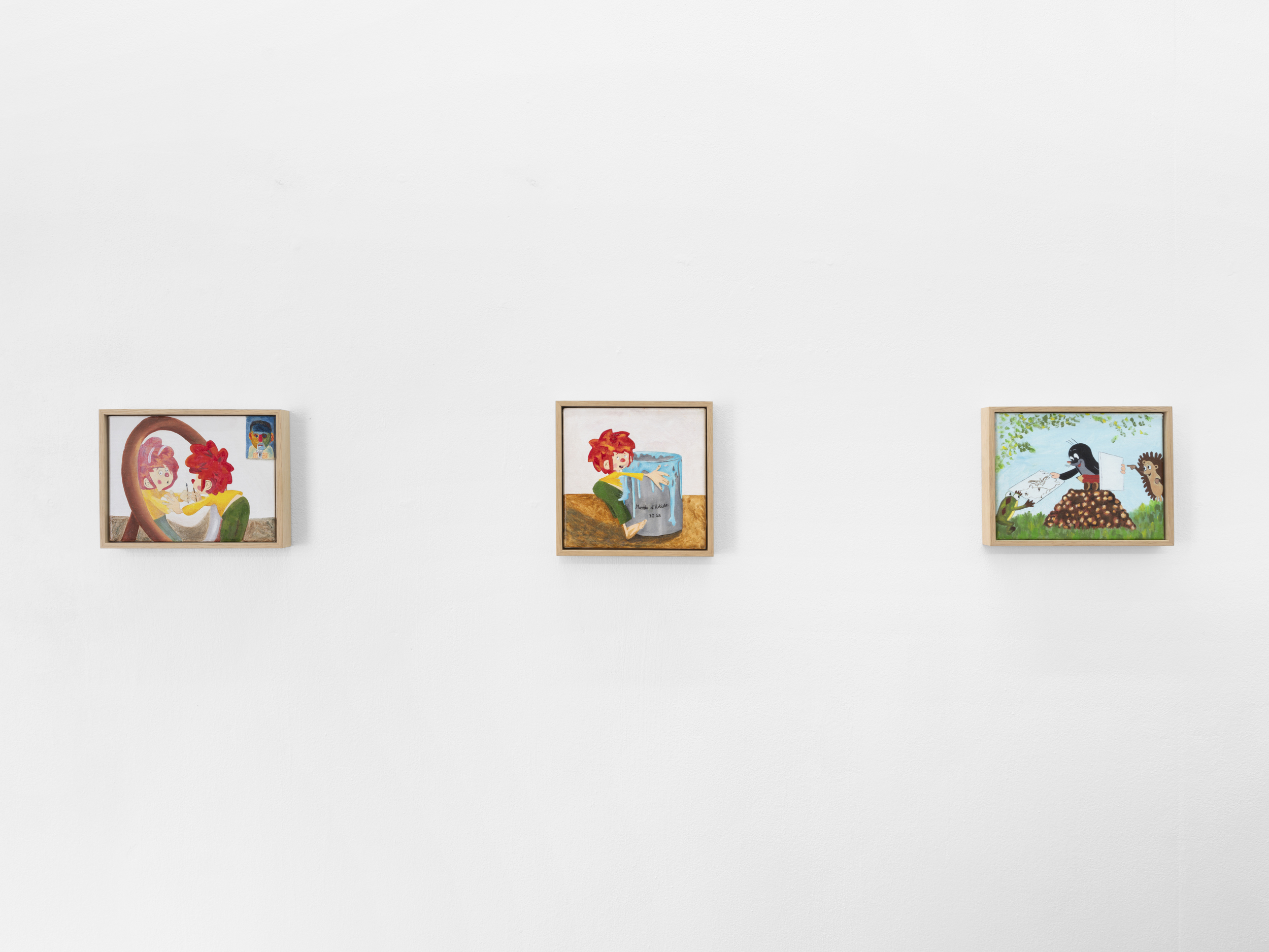 Exhibition view, Noemi Pfister solo show «Prescribed Insomnia»