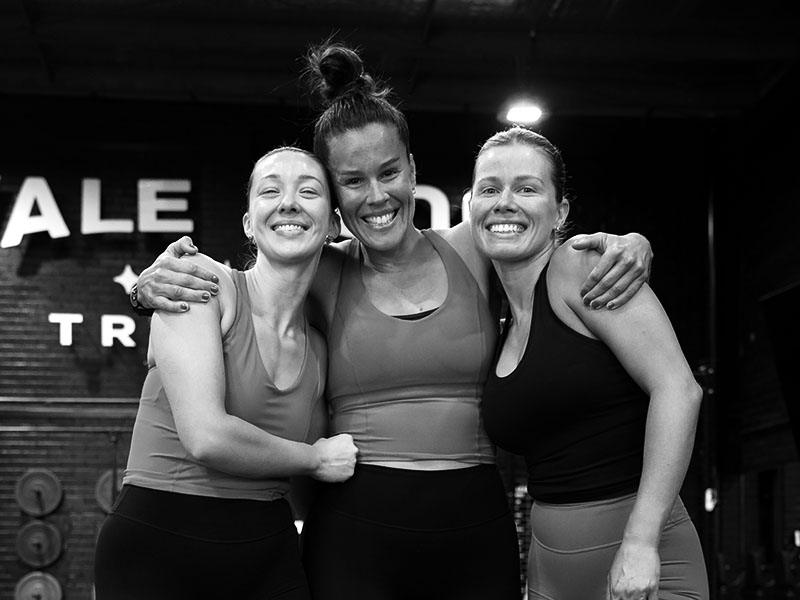 Vale Tudo Training DryAthlon challenge female winning team smiling and celebrating