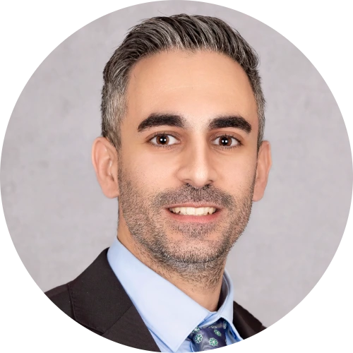 Professional headshot of Dr. Paul Marinos, DPM, podiatrist and foot and ankle surgeon serving Walnut Creek, Antioch, and San Ramon, California.