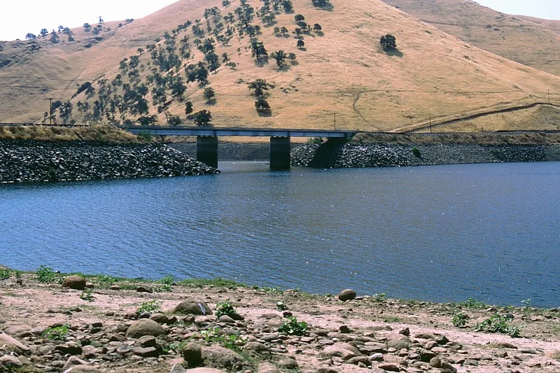 Success Lake in Porterville, California.