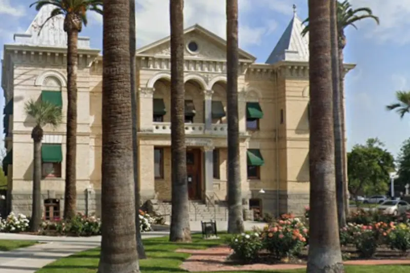County of Kings Court House in Hanford, California.