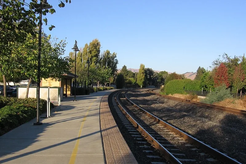 The Fremont (Amtrak station) in the former city of Centerville, which is now in Fremont, California, USA.