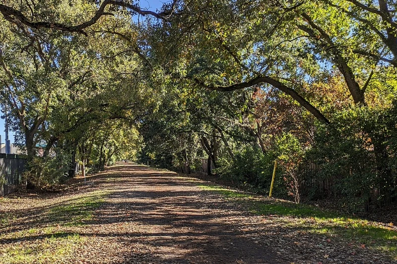 Iron Horse Regional Trail in Danville, California.