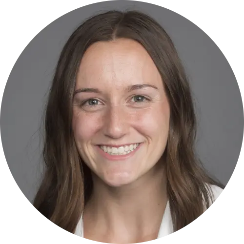 Headshot of Rachel Moorman, PA-C, board-certified Physician Assistant in Primary Care at BASS Medical Group, Mountain View, California.
