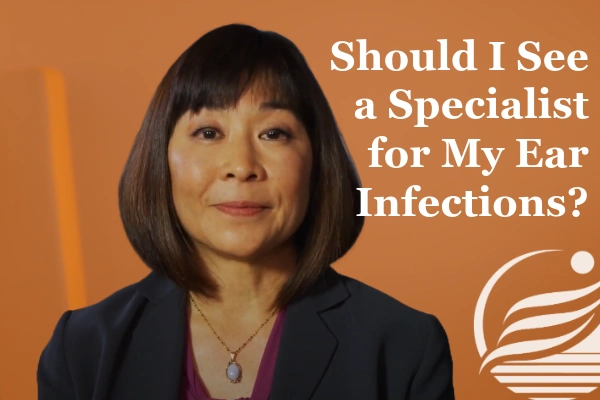 Dr. Karen Fong, an Ear, Nose, and Throat Doctor, specializes in ear and nasal care.