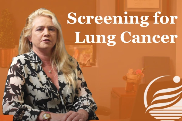 Dr. Michaela Straznicka, MD, FACS, explains that lung cancer screenings are usually reserved for those with risk factors or existing conditions.