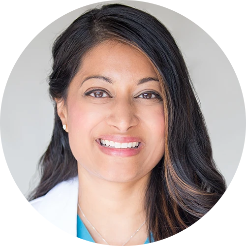 Professional headshot of Madhavi Vemulapalli, an OB-GYN in Walnut Creek, California.