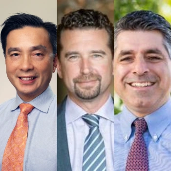 Doctors Tyler Kang, Ethan Schram, and Ari Umutyan