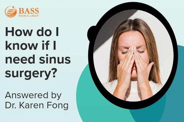 Video thumbnail featuring a woman with an inflamed sinus