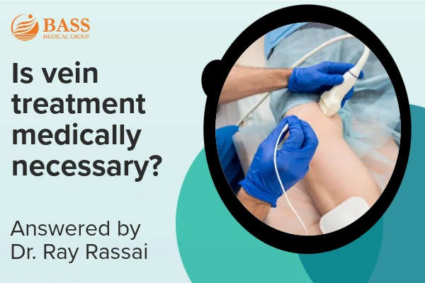 Video thumbnail of doctor performing vein treatment with an ultrasound device