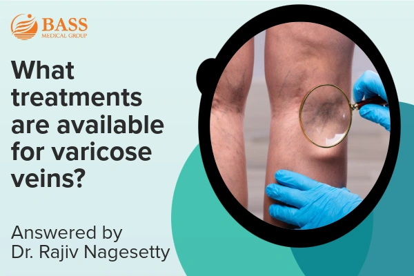 Video thumbnail of doctor examining veins on a leg