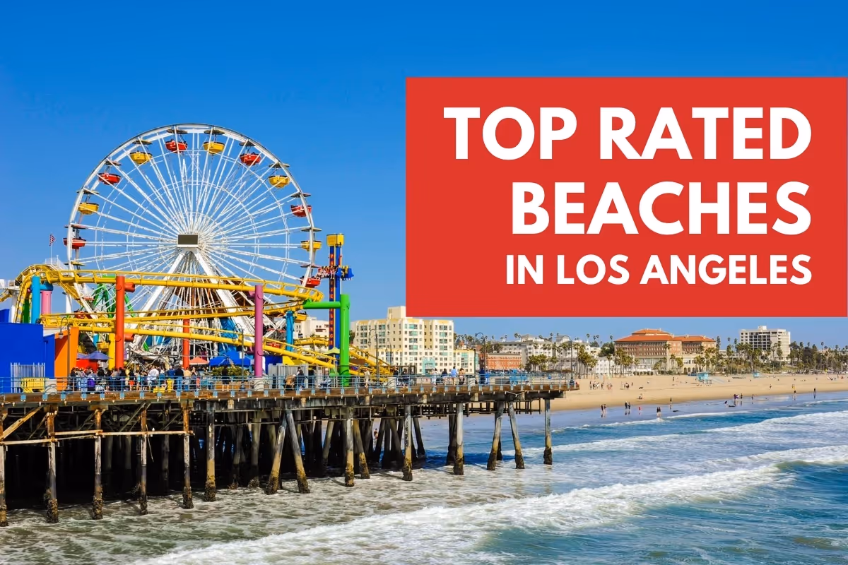 Santa Monica Pier - Top Rated Beaches in Los Angeles