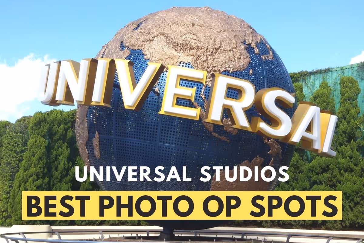 Universal Studios Globe - Universal Studios Best Photo Op Spots