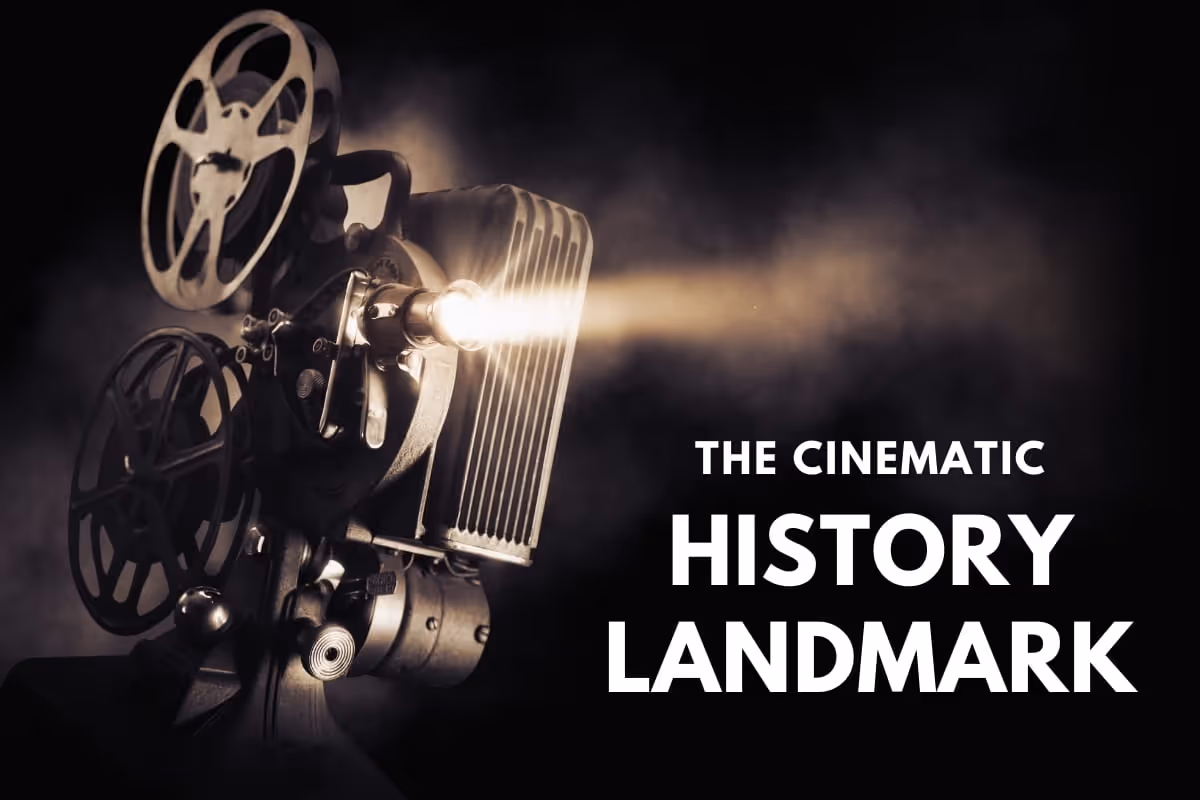 Old movie machine - The Cinematic Historic Landmark