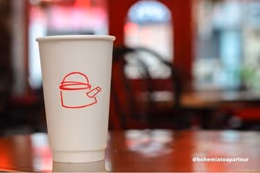 Bohemia Tea & Coffee cup