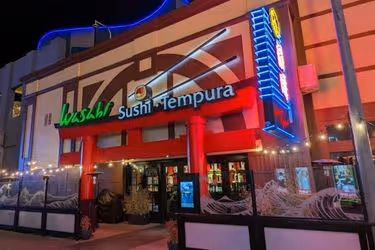 Wasabi sushi tempura