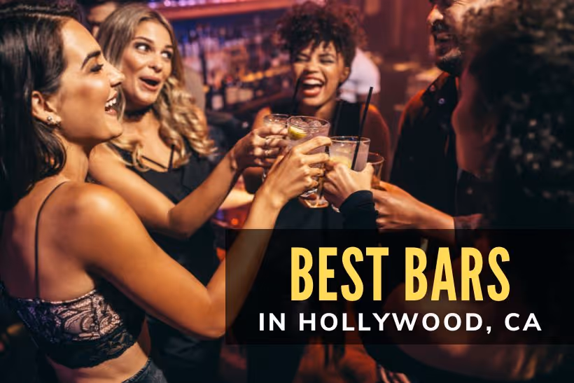 Best Bars in Hollywood, CA - Group of women in a bar