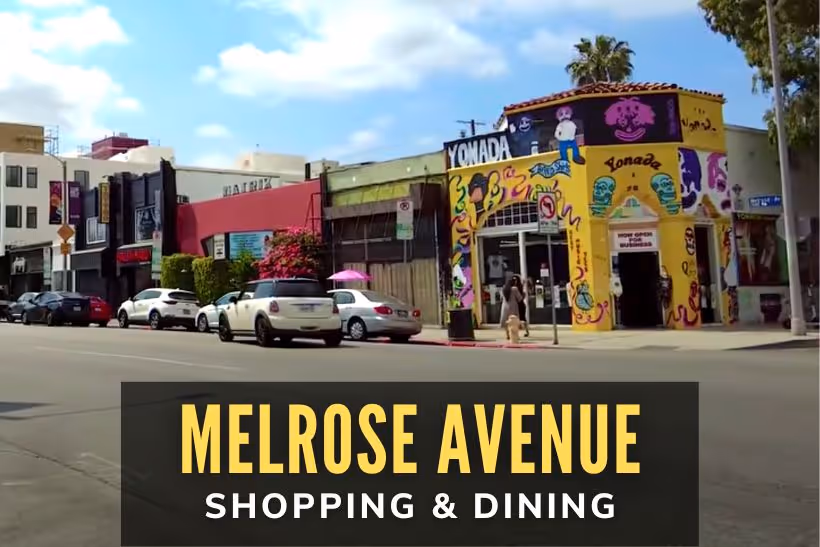 Melrose Avenue Shopping & Dining