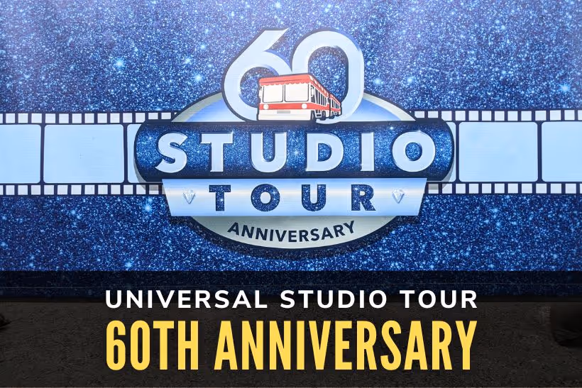Universal Studio Tour 60th Anniversary
