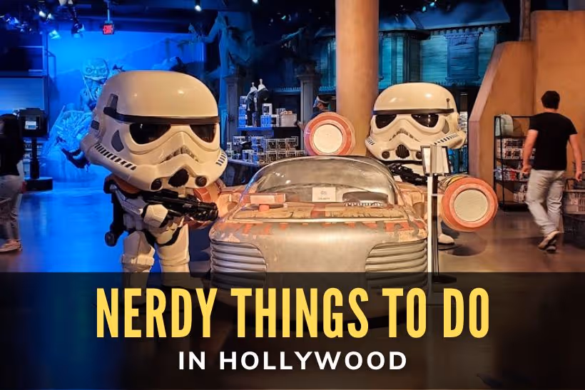 Nerdy Things to Do in Hollywood - Stormtrooper at Funko Hollywood