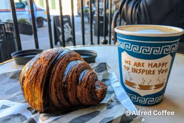 Coffee at Alfred Coffee