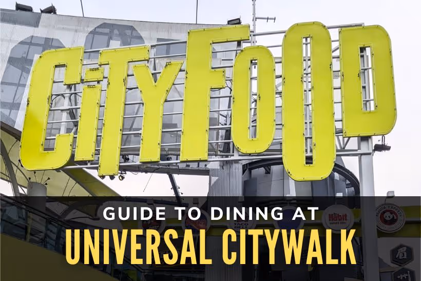 People dining together - Universal CityWalk Dining Guide
