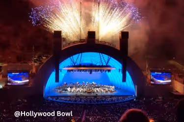 Hollywood Bowl Concert with Fireworks