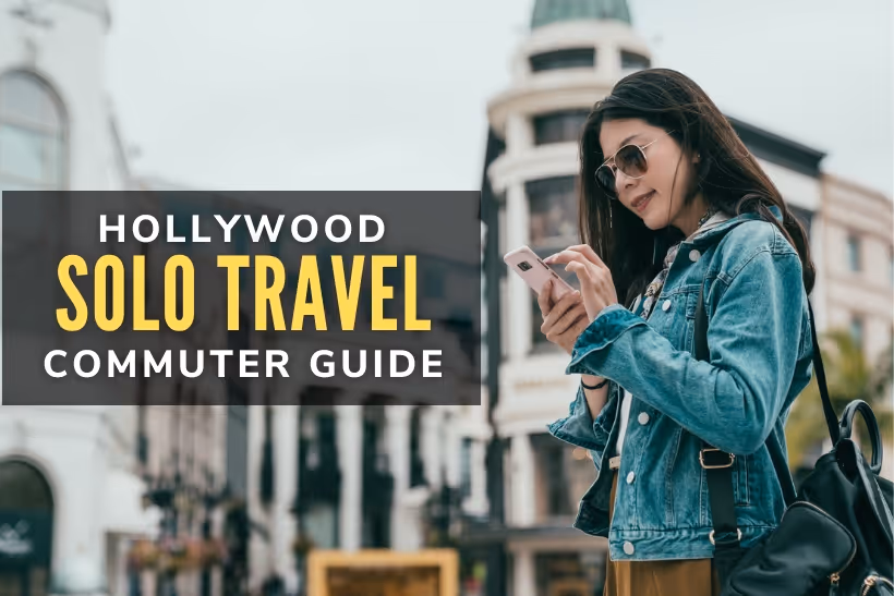 Hollywood Solo Travel Commuter Guide - Woman in Rodeo Drive
