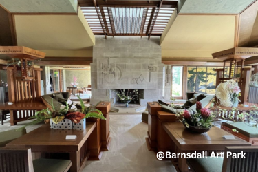 Inside the Hollyhock House