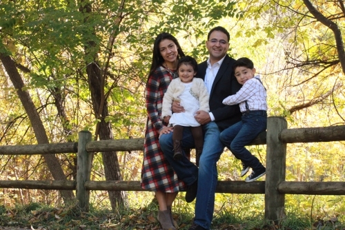 Pastor Tito Moreira and family