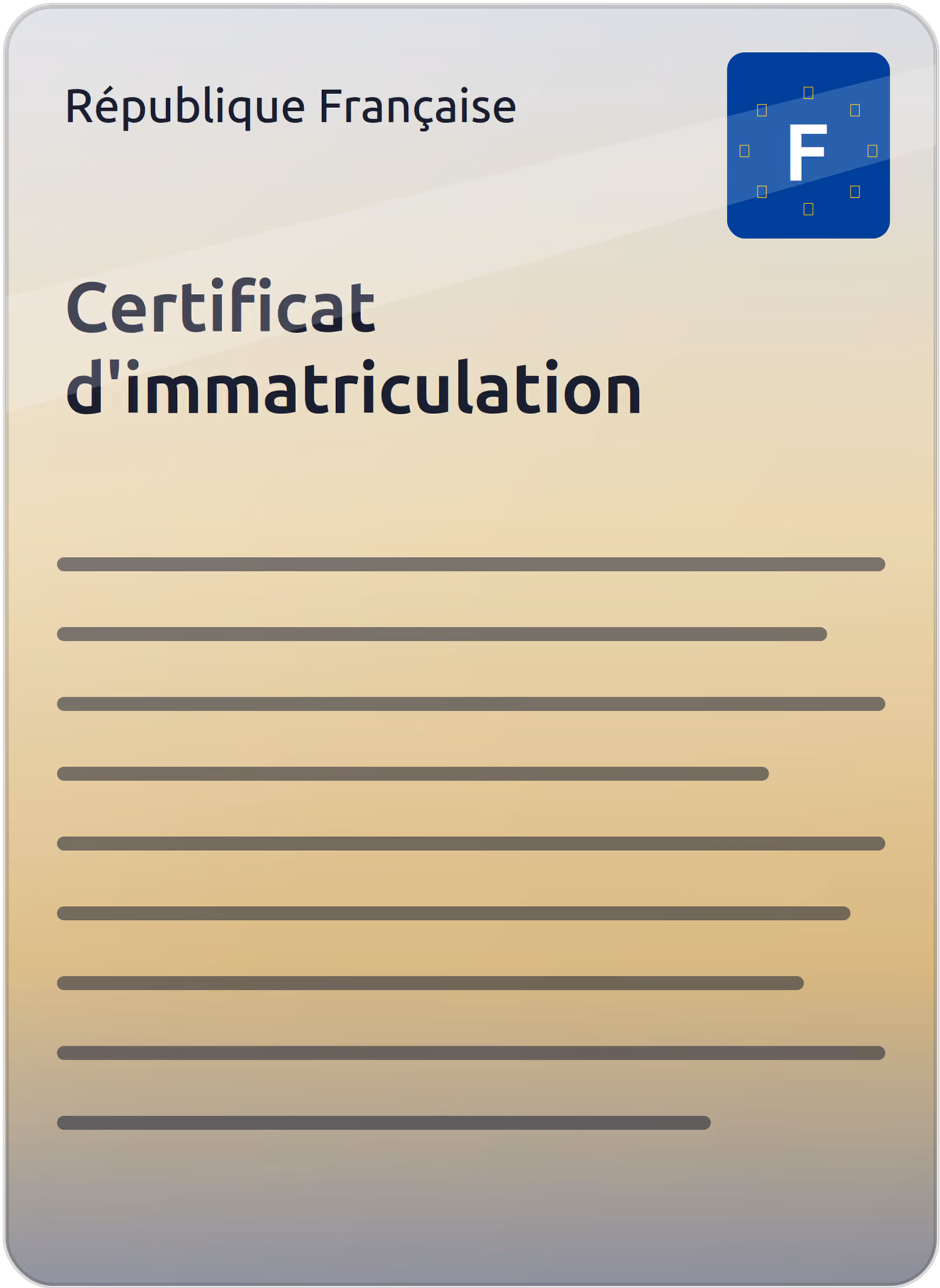 Carte Grise