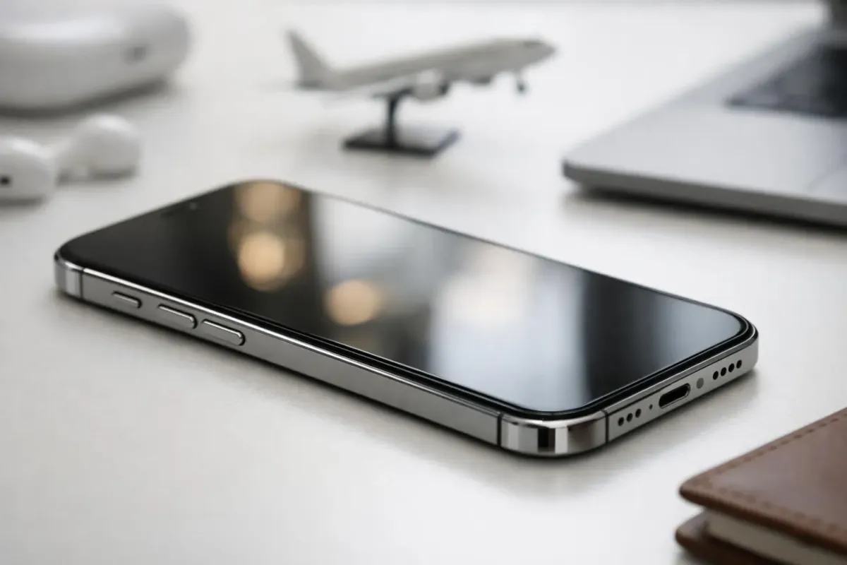 Smartphone screen displaying Google Flights price calendar with color-coded cheapest travel dates and interactive map view showing flight routes across Europe