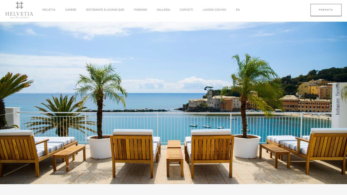 Screenshot of www.hotelhelvetia.it
