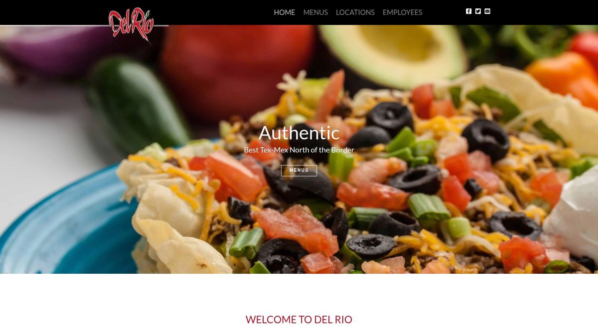 Screenshot of www.cafedelrio.com
