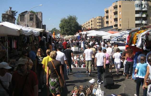 marché aux puces visiter rome autrement